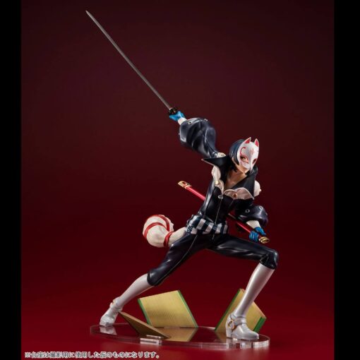 Persona 5 The Royal Lucrea Pvc Statua Fox (yusuke Kitagawa) 19 Cm Megahouse