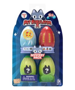 Pet Simulator Mini Figures 4-Pack 9 Cm BOTI