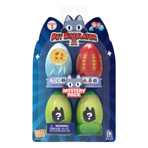 Pet Simulator Mini Figures 4-Pack 9 Cm BOTI