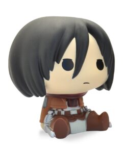 PLASTOY AOT MIKASA CHIBI BANK SALVADANAIO