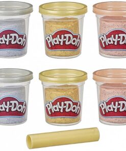 PLAYDOH VASETTI COLORI METALLICI PASTA DA MODELLARE - GIOCHI EDUCATIVI