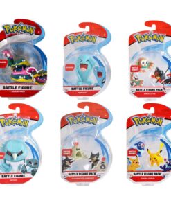 Pokémon Battle Figura Pack Mini Figures Assortment 5 Cm  Jazwares