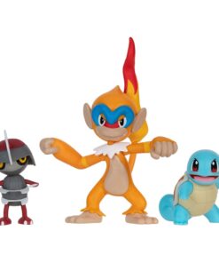 Pokémon Battle Figura Set 3-pack Pawniard