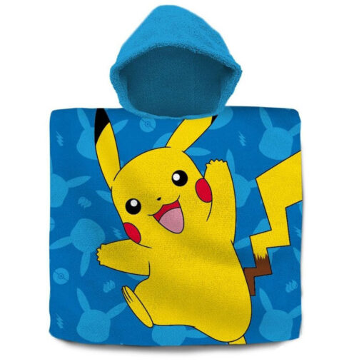 Pokemon Cotone Poncho Asciugamano Nintendo