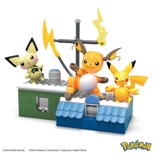 Pokémon MEGA Construction Set Pikachu Evolution Set Mattel