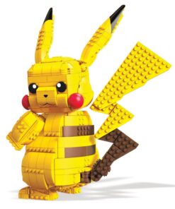 Pokémon Mega Construx Wonder Builders Construction Set Jumbo Pikachu 33 Cm Mattel