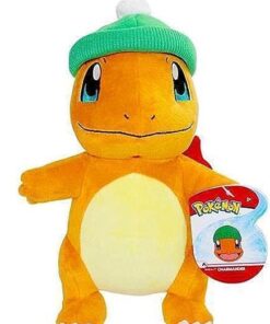 Pokémon Peluche Figura Winter Charmander Con Natale Cappello 20 Cm Jazwares