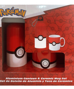 Pokemon Tazza + Aluminium Bottiglia Set Bambino Licensing