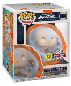 Pop Figura Avatar Aang All Elements Glow In The Dark Esclusiva Funko