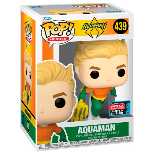 Pop Figura Dc Comics  Aquaman - Aquaman Esclusiva Funko