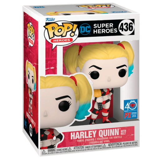 Pop Figura Dc Comics Super Heroes Harley Quinn Esclusiva Funko