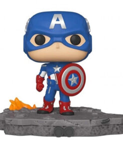 Pop Figura Deluxe Marvel Avengers Capitan America Esclusiva Funko