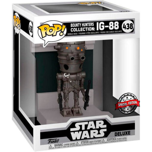 Pop Figura Deluxe Star Wars Bounty Hunters Ig-88 Esclusiva Funko