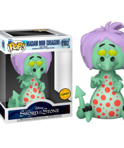 Pop Figura Disney La Spada Nella Roccia Mim As Dragon Chase 15cm Funko