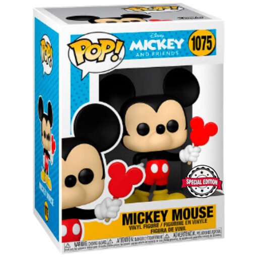 Pop Figura Disney Mickey Mouse Con Popsicle Excluve Funko