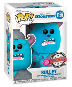 Pop Figura Disney Monsters Inc 20th Sulley Flocked Esclusiva Funko