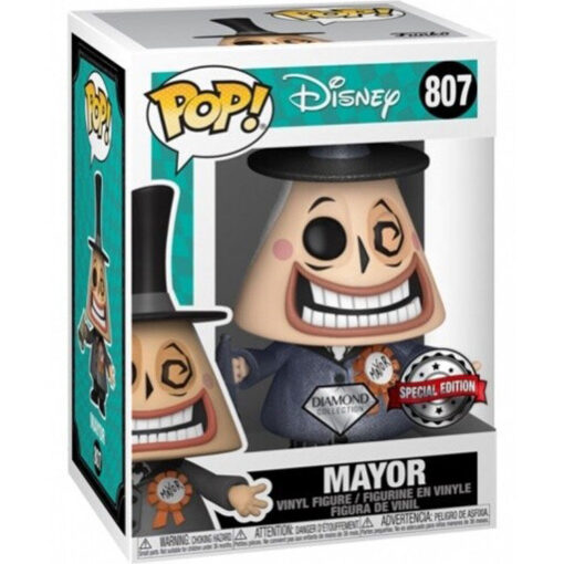 Pop Figura Disney Nightmare Before Christmas Mayor Esclusiva Funko