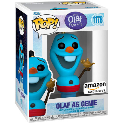 Pop Figura Disney Olaf Present Olaf As Genie Esclusiva Funko