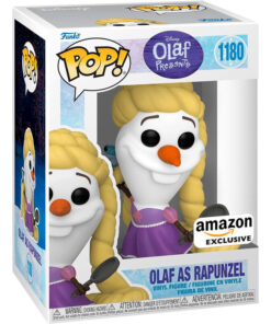 Pop Figura Disney Olaf Present Olaf As Rapunzel Esclusiva Funko