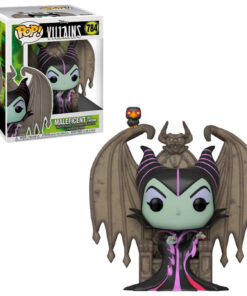 Pop Figura Disney Villains Maleficent Con Throne Funko