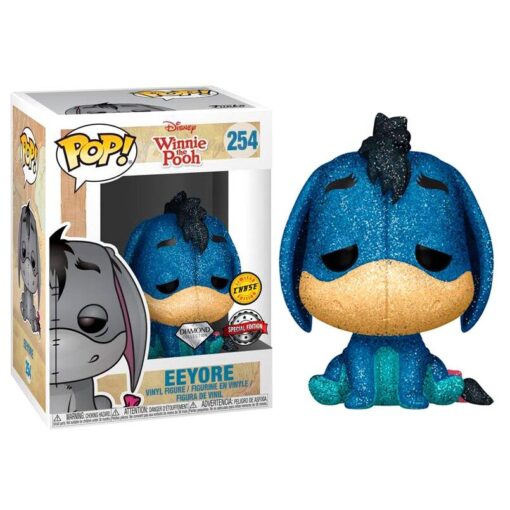 Pop Figura Disney Winnie The Pooh Eeyore Dglt Esclusiva Chase Funko