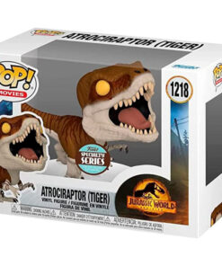 Pop Figura Jurassic World 3 Atrociraptor Tiger Esclusiva Funko