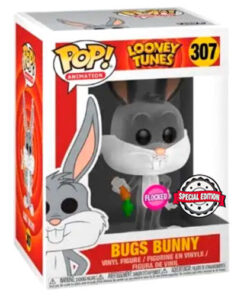 Pop Figura Looney Tunes Bugs Bunny Flocked Esclusiva Funko