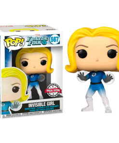 Pop Figura Marvel Fantastic Four Invisible Girl Esclusiva Funko