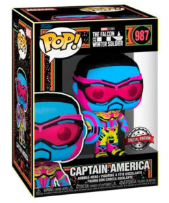 Pop Figura Marvel The Falcon Winter Soldier Capitan America Esclusiva Funko