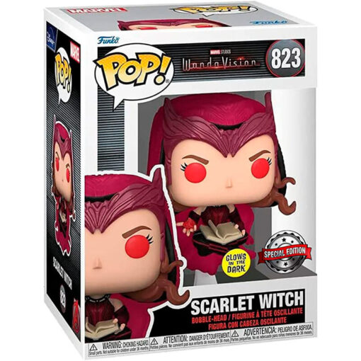 Pop Figura Marvel Wandavision Scarlet Witch Esclusiva Funko