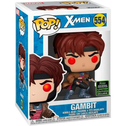 Pop Figura Marvel X-men Gambit Esclusiva Funko