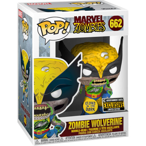 Pop Figura Marvel Zombies Zombie Wolverine Esclusiva Funko