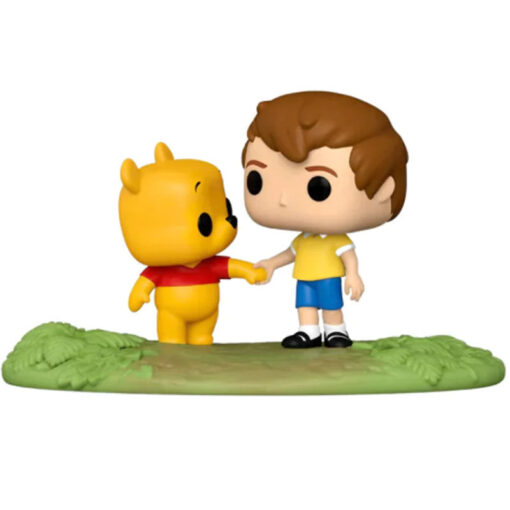 Pop Figura Moments Disney Winnie The Pooh Christopher Robin Con Pooh Esclusiva Funko