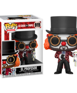 Pop Figura Money Heist Professor O Clown Funko