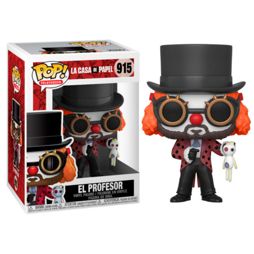 Pop Figura Money Heist Professor O Clown Funko