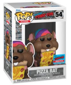 Pop Figura New York Comiccon Pizza Rat Esclusiva Funko