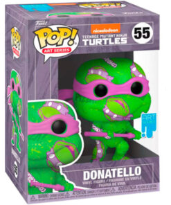 Pop Figura Ninja Turtles Donatello Artist + Case Esclusiva Funko