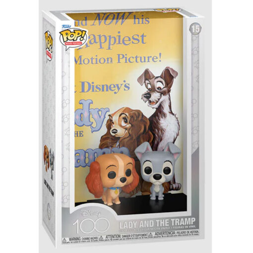 Pop Figura Poster Disney 100th Anniversary Lady E The Tramp Funko