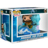 Pop Figura Ride Deluxe Dc Comics Aquaman E The Lost Kingdom Aquaman On Storm Funko