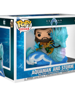 Pop Figura Ride Deluxe Dc Comics Aquaman E The Lost Kingdom Aquaman On Storm Funko