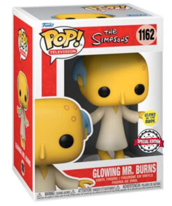 Pop Figura Simpsons Glowing Mr.burns Esclusiva Funko