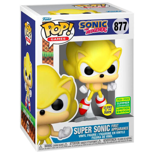 Pop Figura Sonic The Hedgehog Super Sonic Esclusiva Funko