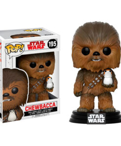 Pop Figura Star Wars Chewbacca Con Porg Funko