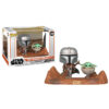 Pop Figura Star Wars Mandalorian - The Bambino E Mandalorian Funko