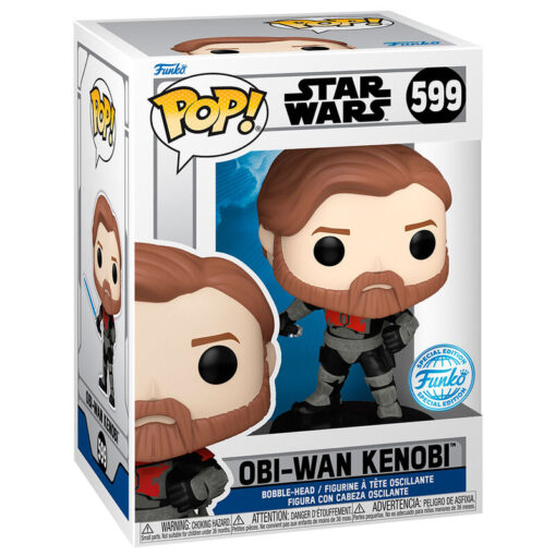 Pop Figura Star Wars Obi-wan Kenobi Esclusiva Funko