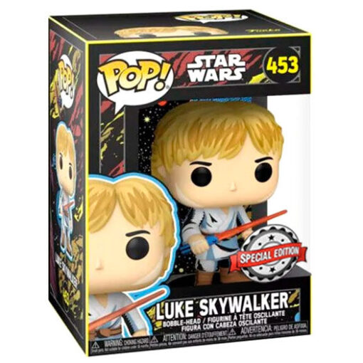 Pop Figura Star Wars Retro Series Luke Skywalker Esclusiva Funko