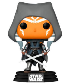 Pop Figura Star Wars The Mandalorian Ahsoka Hooded Esclusiva Funko