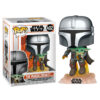 Pop Figura Star Wars The Mandalorian Mando Flying Con Jet Pack Funko