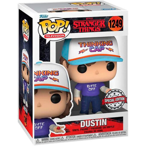 Pop Figura Stranger Things Dustin Esclusiva Funko