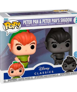 Pop Pack 2 Figures Disney Peter Pan - Peter Pan & Peter Pans Shadow Esclusiva Funko